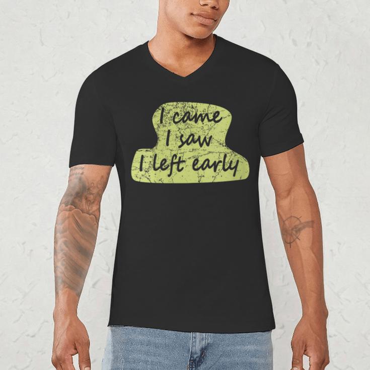 Introvert Shy Person Joke Anti-Social Quote Men's V-Neck T-Shirt