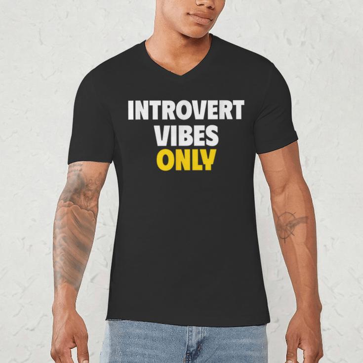 Introvert Vibes Only Men's V-Neck T-Shirt