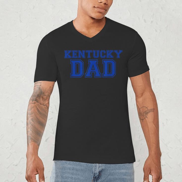 Kentucky Dad Tee Shirt Men's V-Neck T-Shirt Kentucky Dad Tee Shirt Men's V-Neck T-Shirt