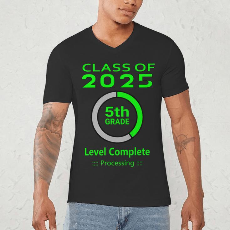 Kids Kids 5th Grade Graduation Video Game Men's V-Neck T-Shirt