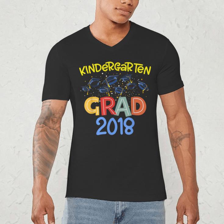 Kids Kindergarten Graduation Graduate Shirt Men's V-Neck T-Shirt