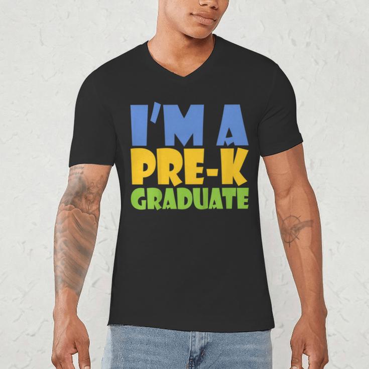 Kids Pre-K Graduate Shirt For Graduation 2018 Men's V-Neck T-Shirt