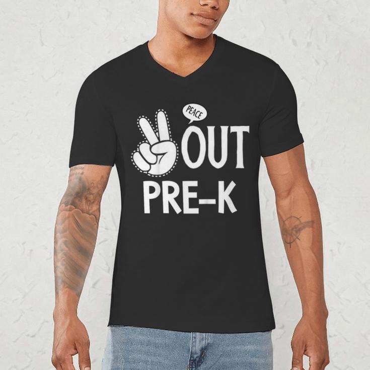 Kids Pre-K Graduation Kids Toddlers Men's V-Neck T-Shirt