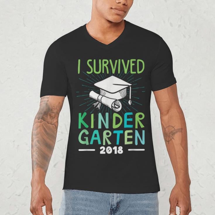 Kindergarten Graduation Graduate t Shirt 2018 Men's V-Neck T-Shirt
