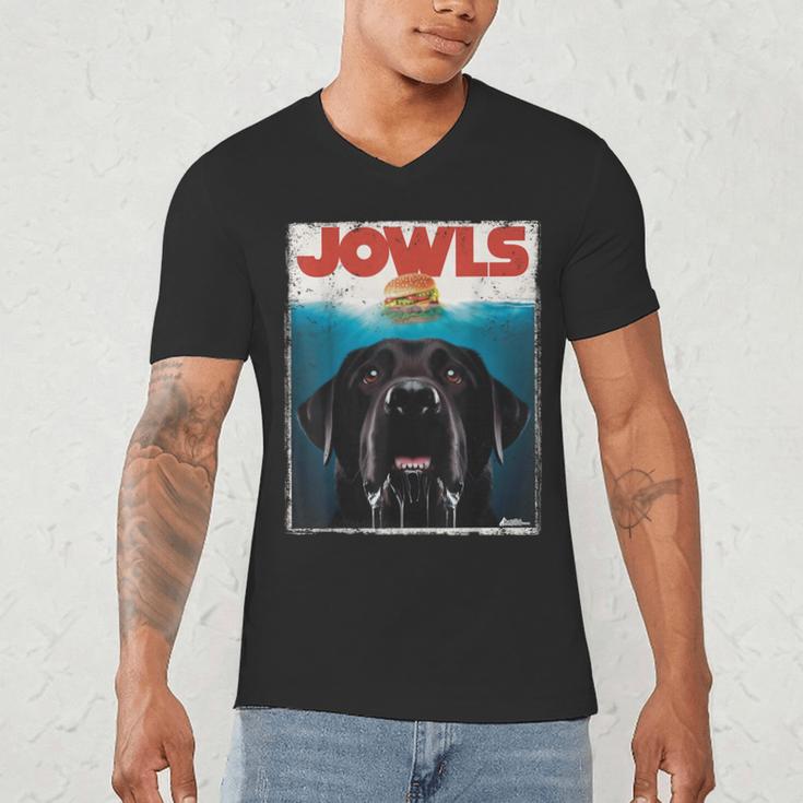 Lab Jowls Tee Labrador Retriever Mom Top Dad Men's V-Neck T-Shirt Lab Jowls Tee Labrador Retriever Mom Top Dad Men's V-Neck T-Shirt