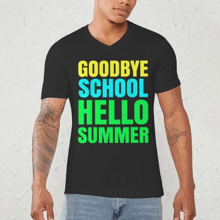 Last Day Of School Shirt Teacher Tee Graduation Men's V-Neck T-Shirt