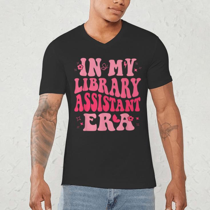 Librarian Assistant Shirt Books Reader Library Assistant Men's V-Neck T-Shirt Librarian Assistant Shirt Books Reader Library Assistant Men's V-Neck T-Shirt