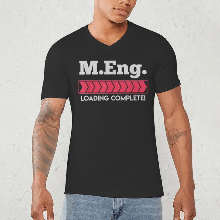 Master Of Engineering Engineer Master Graduation Men's V-Neck T-Shirt