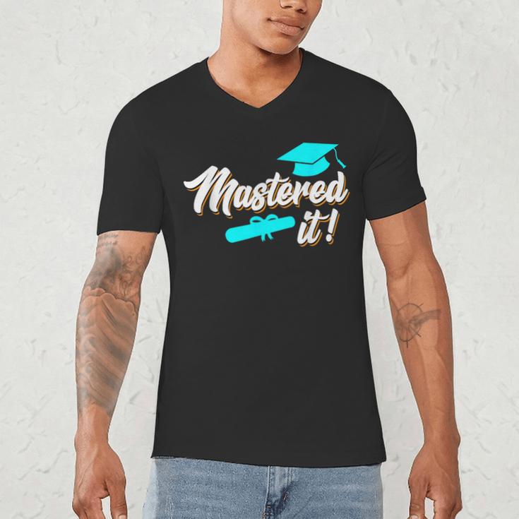 Mastered It Master Graduation Man Master 2026 Men's V-Neck T-Shirt