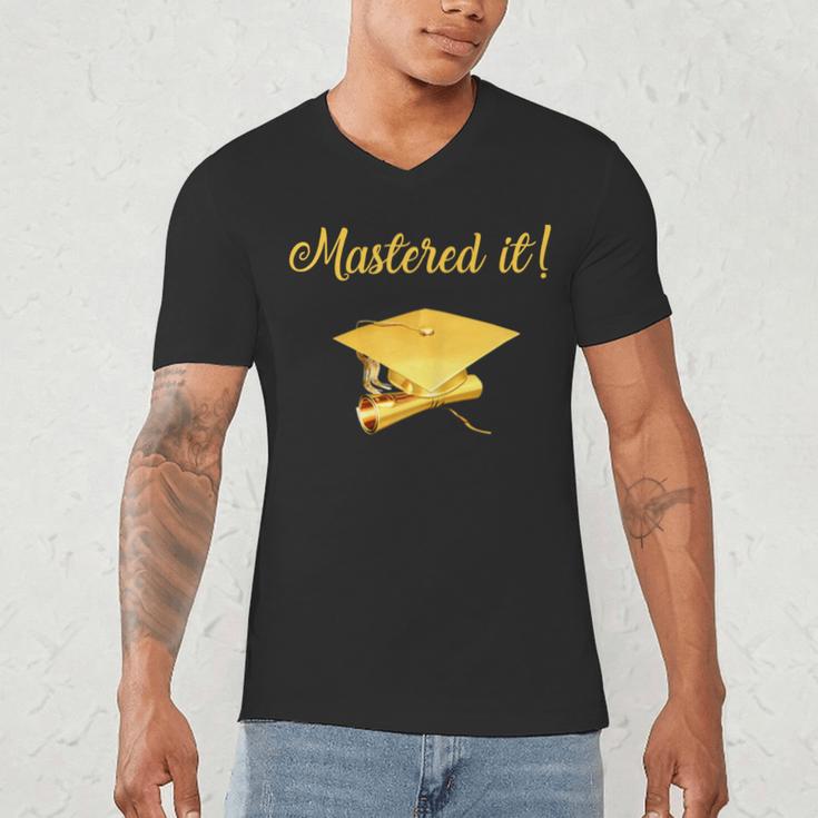 Mastered It Shirt Graduation MD Graduate Men's V-Neck T-Shirt