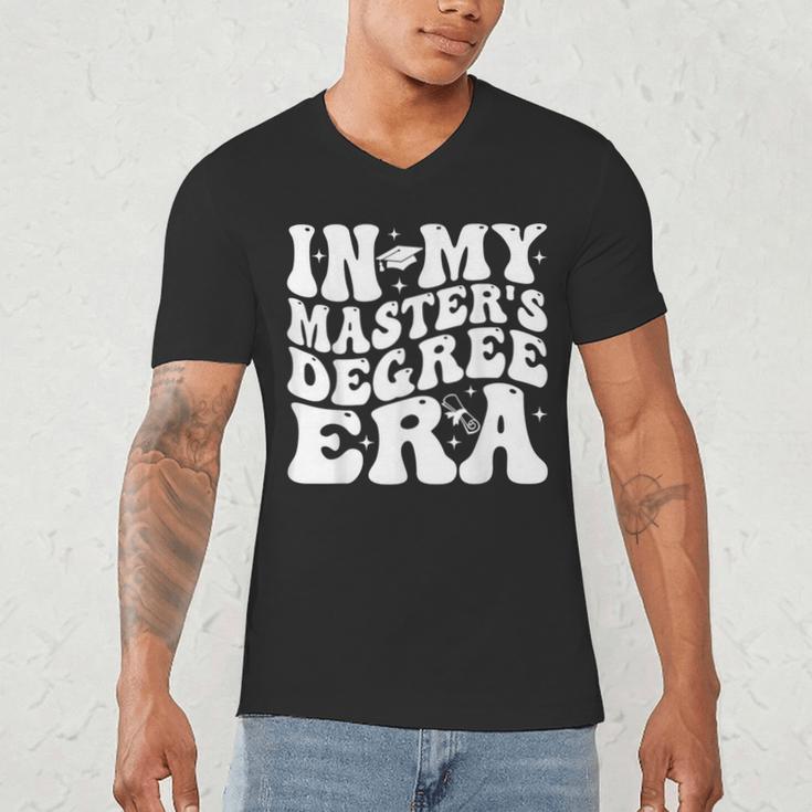 In My Master's Degree Era Graduation Master Degree Men's V-Neck T-Shirt