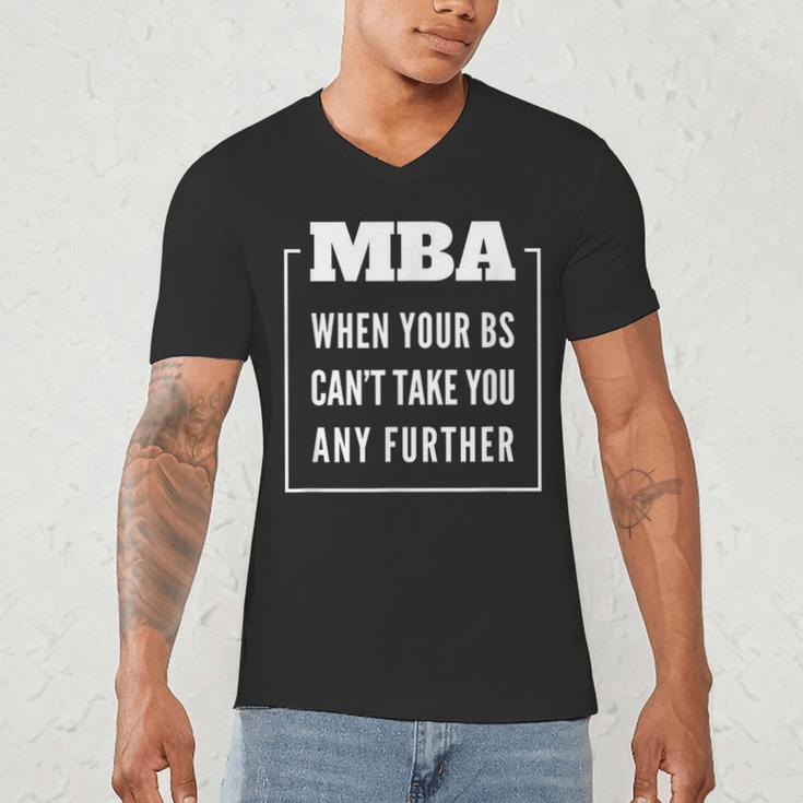 MBA Graduation Men's V-Neck T-Shirt