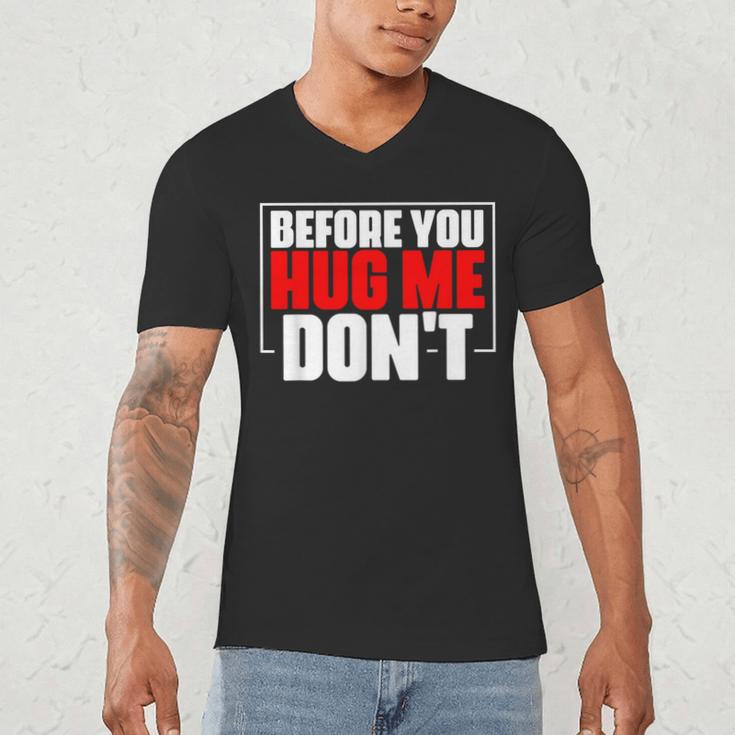 Meme Sarcastic Quotes For Antisocials Introverts Men's V-Neck T-Shirt