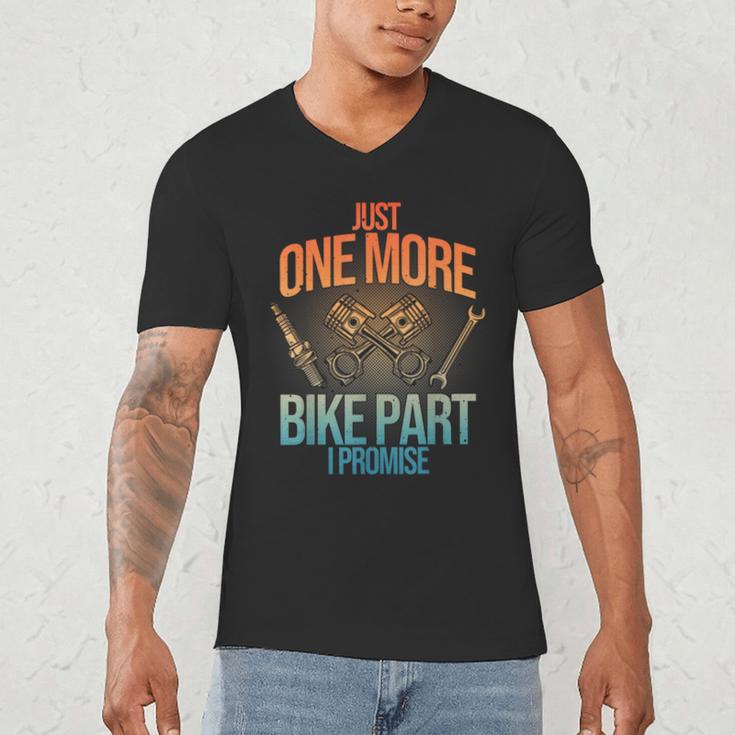 Motorcycle Mechanic Art For Men Dad Motorcycle Lovers Biker Men's V-Neck T-Shirt Motorcycle Mechanic Art For Men Dad Motorcycle Lovers Biker Men's V-Neck T-Shirt