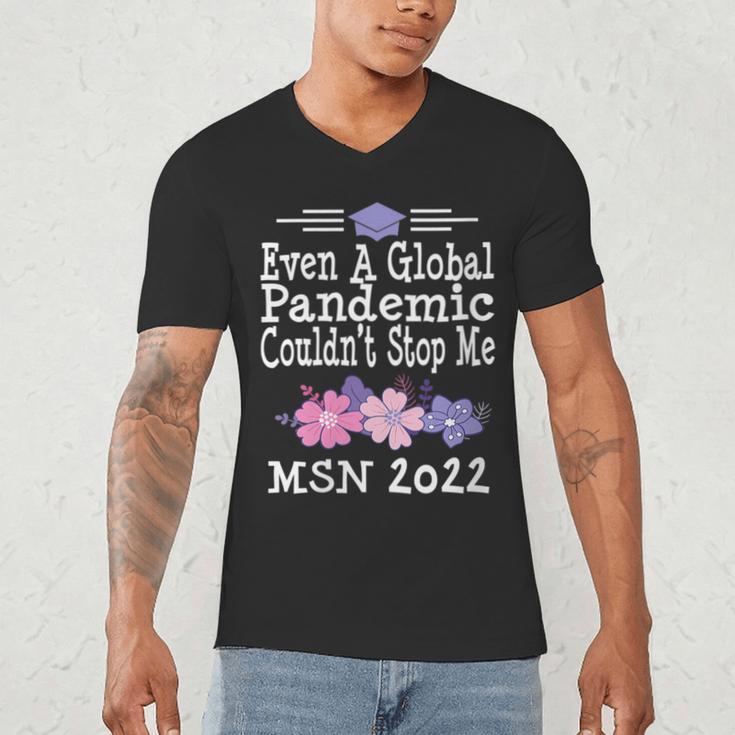 MSN Masters Science In Nursing Nurse Graduation 2022 Men's V-Neck T-Shirt