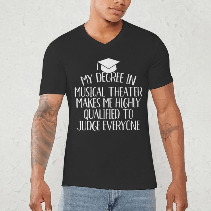 Musical Theater Major Graduation Men's V-Neck T-Shirt