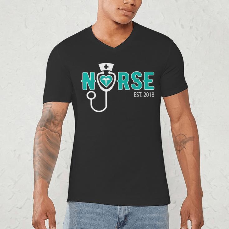 New Grad Nurse Graduation For RN & LPN Men's V-Neck T-Shirt