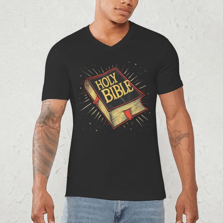 Nice Holy Book Costume For Bible Lovers Men's V-Neck T-Shirt