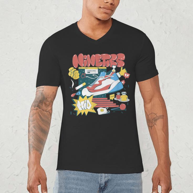 Nostalgia Gen X 90s Nineties Things Men's V-Neck T-Shirt