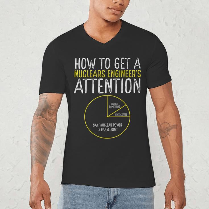 Nuclear Engineering Graduation Future Nuclear Engineer Men's V-Neck T-Shirt