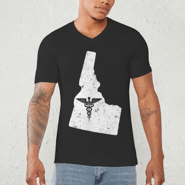 ON NurseShirt Nurse Graduation Idaho Men's V-Neck T-Shirt