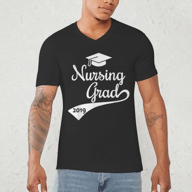 Nursing Graduate Grad 2019 Nurses Graduation Men's V-Neck T-Shirt