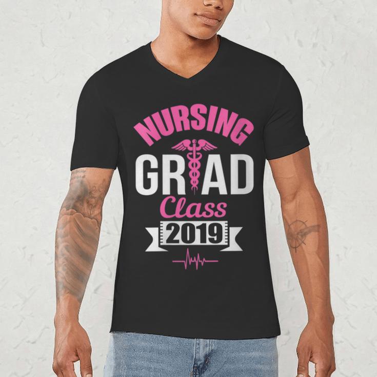 Nursing School Graduation Class Of 2019 RN Student Men's V-Neck T-Shirt