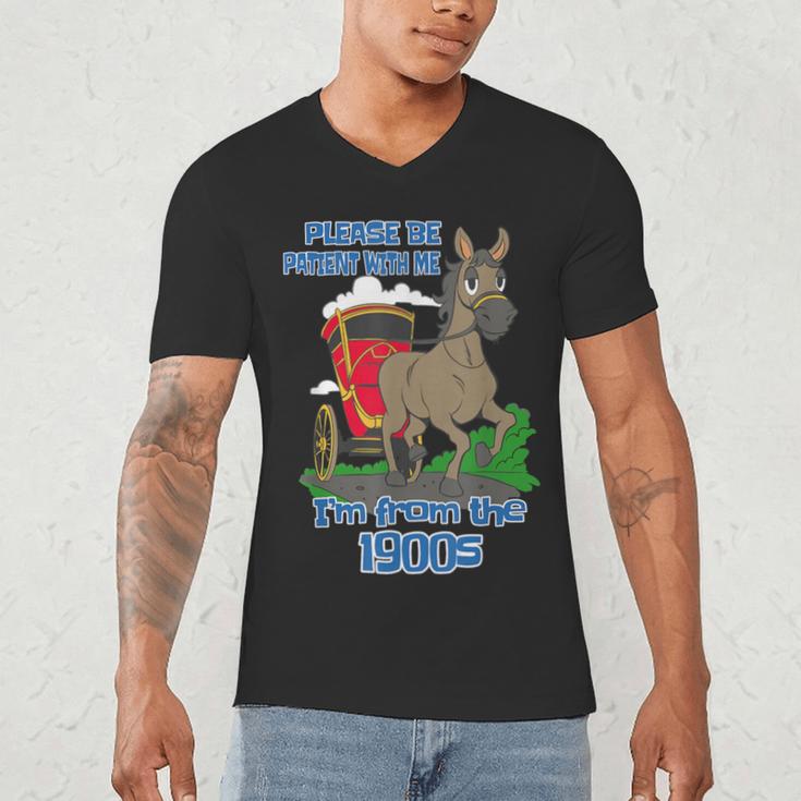 Patient With Me I'm From The 1900s Men's V-Neck T-Shirt