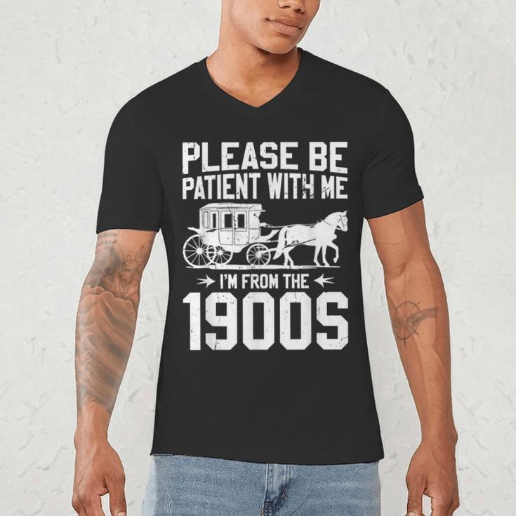 Please Be Patient I'm From The 1900s Over The Hill 90s Men's V-Neck T-Shirt