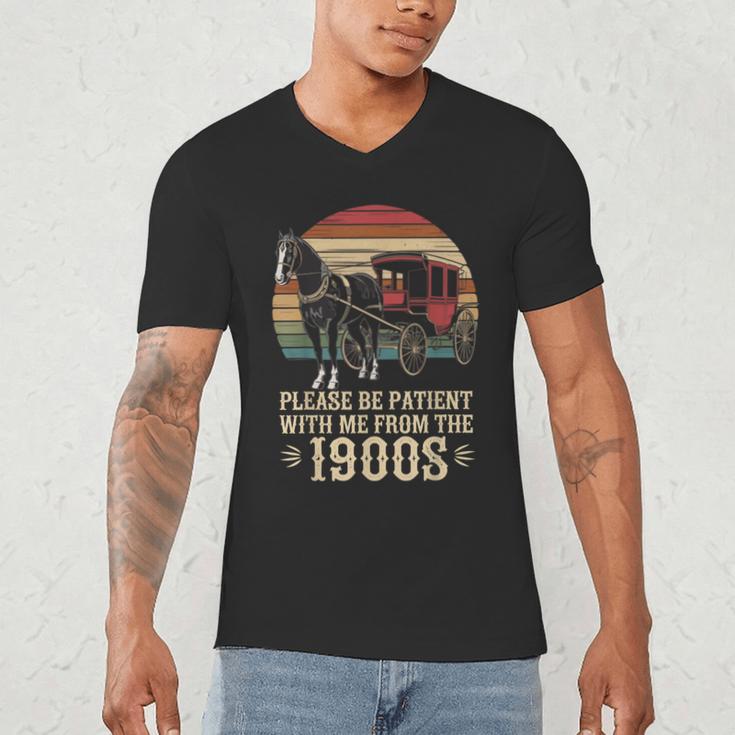 Please Be Patient With Me I'm From The 1900s Old Tee Men's V-Neck T-Shirt