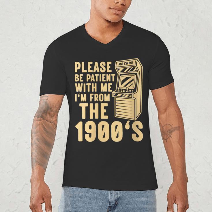 Please Be Patient With Me I'm From The 1900s Womens Shirt Men's V-Neck T-Shirt