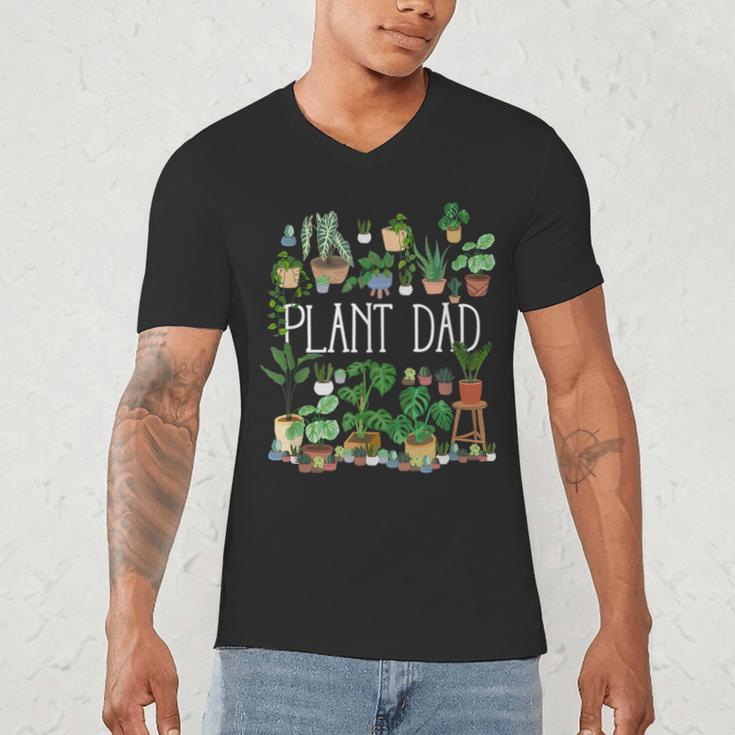 Potted Plant Dad Men's V-Neck T-Shirt