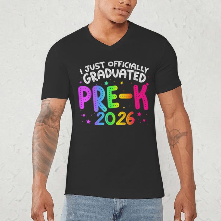 Pre-K Graduation Class Of 2026 Pre-K Graduated 2026 Men's V-Neck T-Shirt