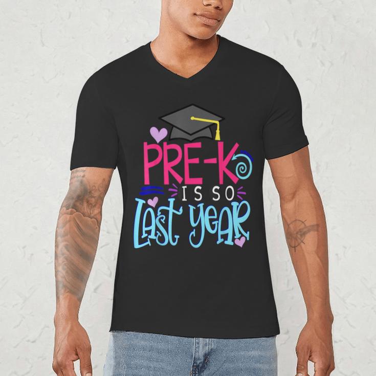Pre-K Is So First Year Shirt Kids School Graduation Cute Men's V-Neck T-Shirt
