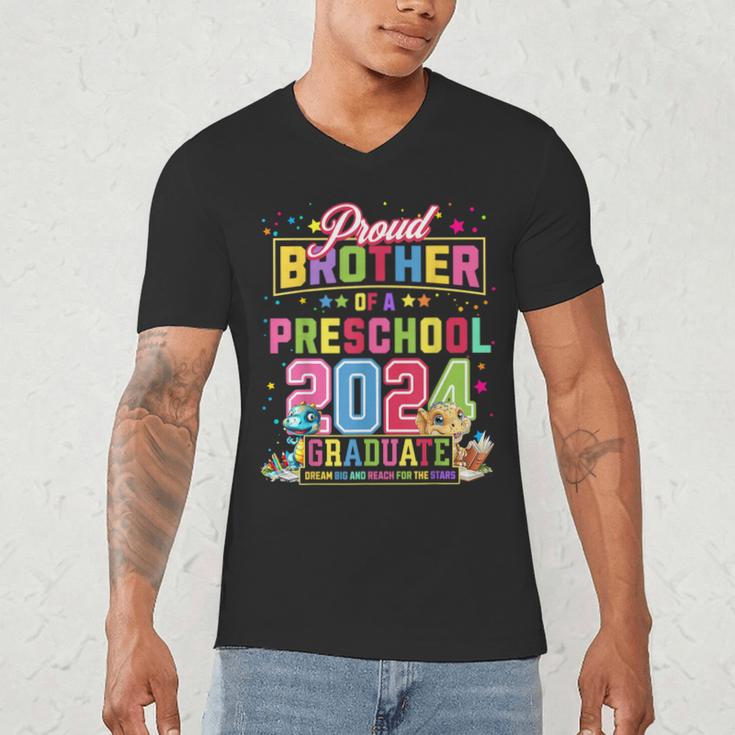 Pre School Graduation Idea Brother & Preschool Graduation Men's V-Neck T-Shirt