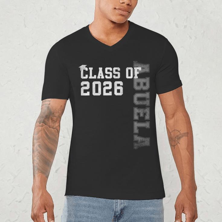 Proud Abuela Of A 2026 Graduate Grad Senior Graduation Men's V-Neck T-Shirt