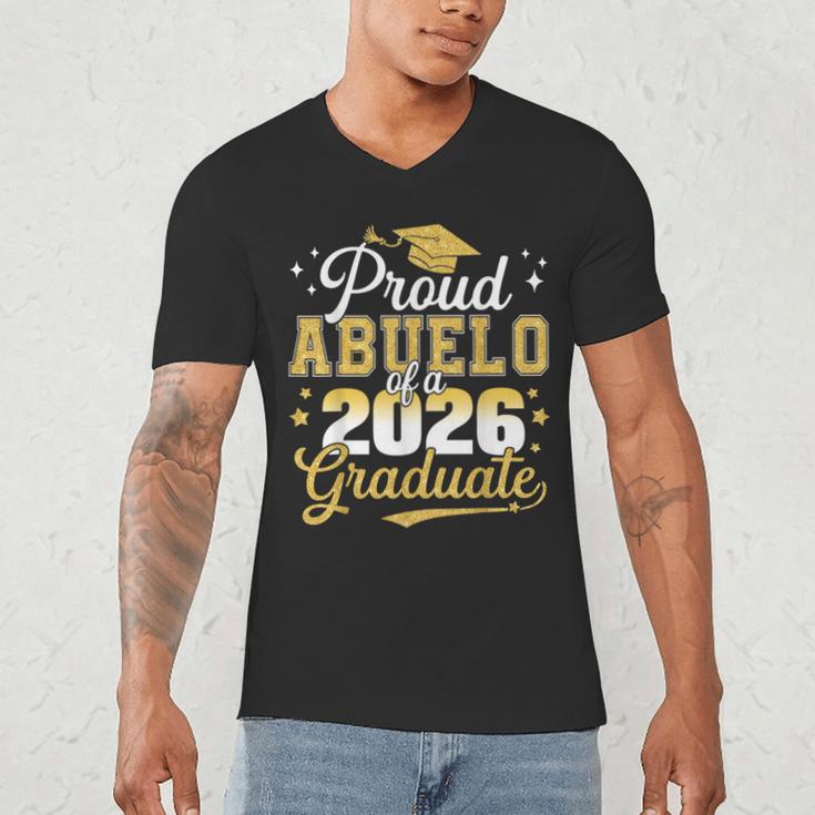 Proud Abuelo Of a Class Of 2026 Graduate Senior Graduation Men's V-Neck T-Shirt