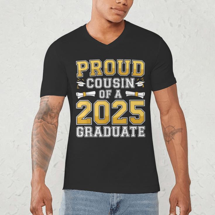 Proud Cousin Of A 2025 Graduate Shirt Class 2025 Graduation Men's V-Neck T-Shirt
