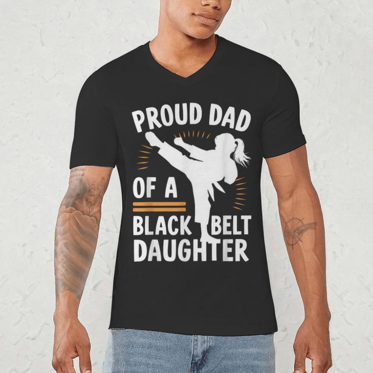 Proud Dad Of A Belt Daughter Men's V-Neck T-Shirt