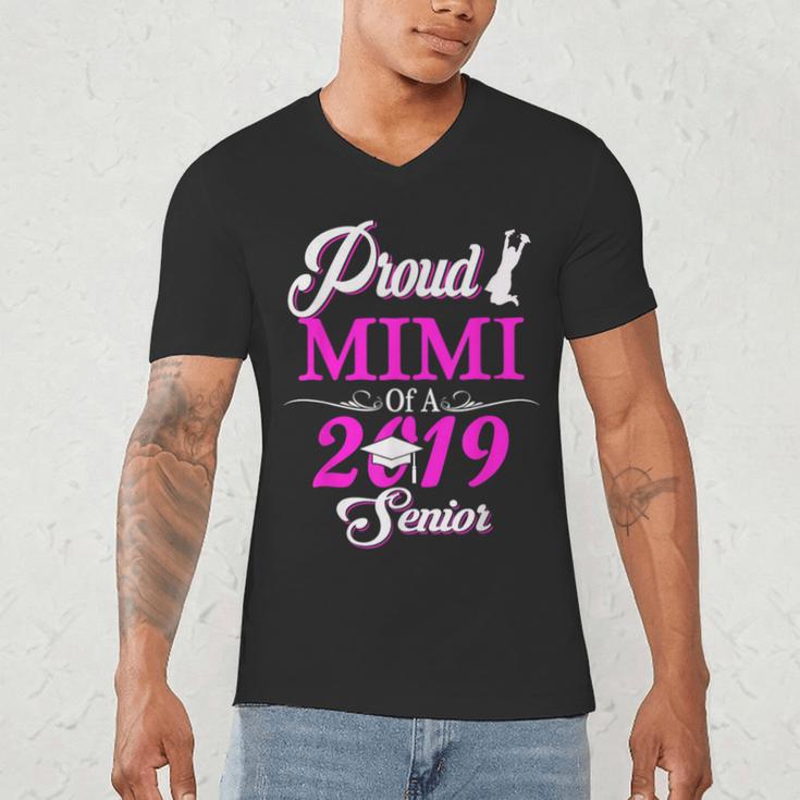 Proud MIMI Of A Class 2019 Senior Tshirt Graduation Men's V-Neck T-Shirt