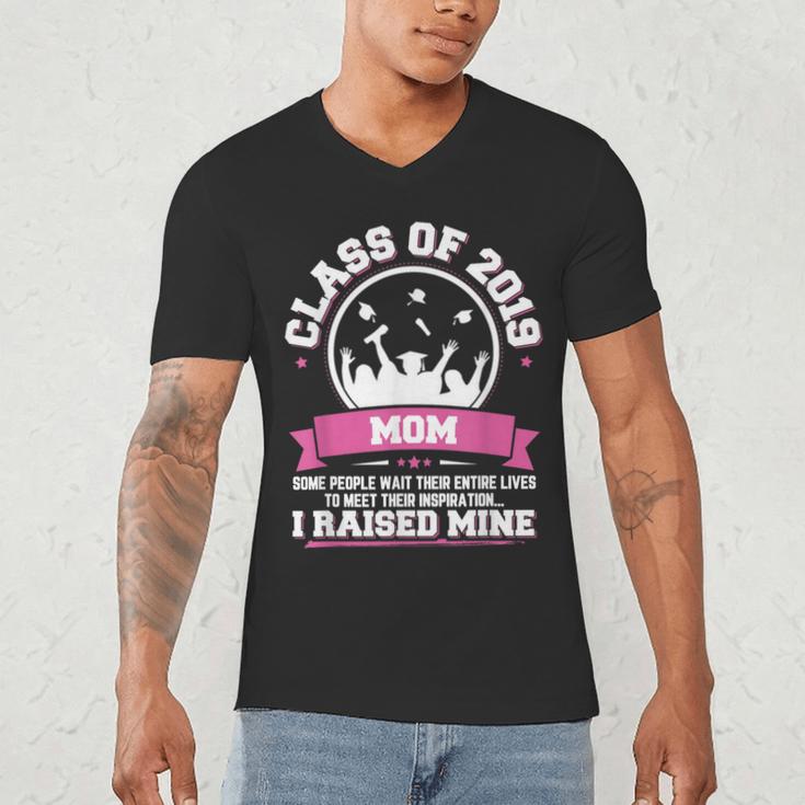 Proud Mom Of A Class Of 2019 Graduate TShirt Graduation Men's V-Neck T-Shirt