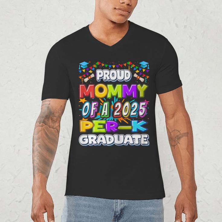 Proud MOMMY Of a 2025 PRE-K Graduate -Graduation Men's V-Neck T-Shirt