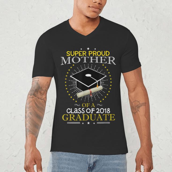 Proud Mother The Class Of 2018 Graduate Graduation Shirt S3 Men's V-Neck T-Shirt