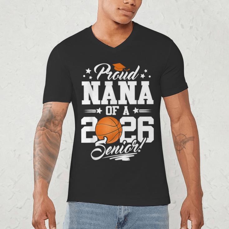 Proud Nana Of A 2026 Senior Basketball Graduation Men's V-Neck T-Shirt
