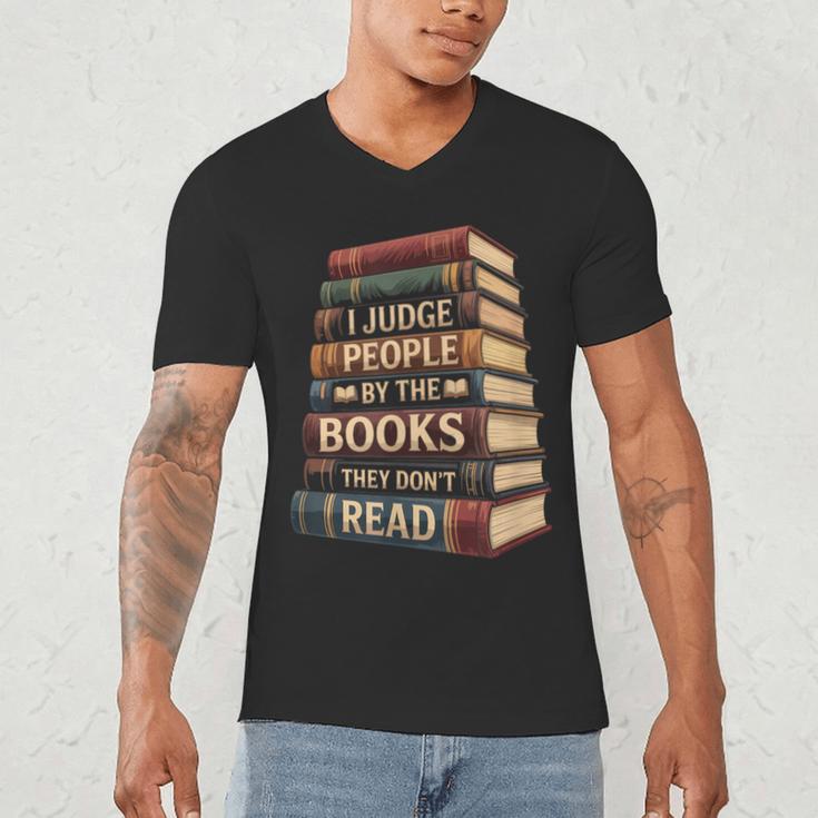 Reading Book Men's V-Neck T-Shirt