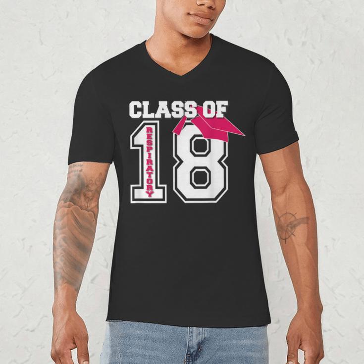 Respiratory Therapist Graduation Class Of 2018 Women RT Men's V-Neck T-Shirt