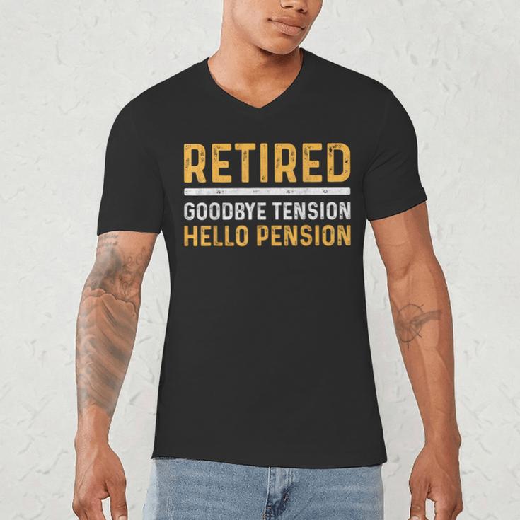 Retirement Best Retired 2026 Tee For Men Women Dad Mom Men's V-Neck T-Shirt