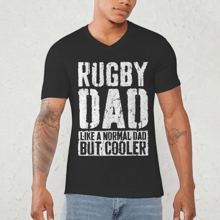 Rugby Dad Shirt Men Fathers Day Rugby Dad Men's V-Neck T-Shirt Rugby Dad Shirt Men Fathers Day Rugby Dad Men's V-Neck T-Shirt