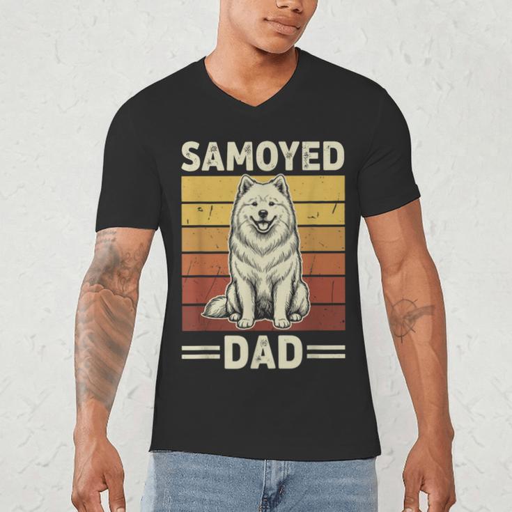 Samoyed Dad Men's V-Neck T-Shirt
