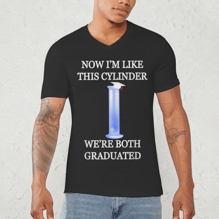 Science Joke Chemistry College High School Graduation Men's V-Neck T-Shirt